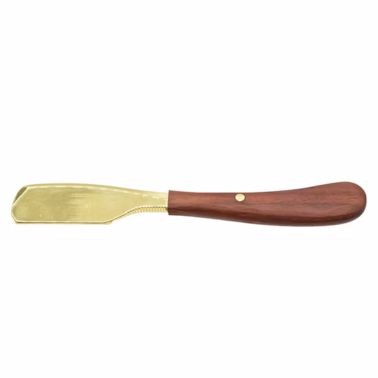 Nueva llegada navaja de afeitar plegable cuchilla de afeitar manual profesional para hombres hoja recta de acero inoxidable